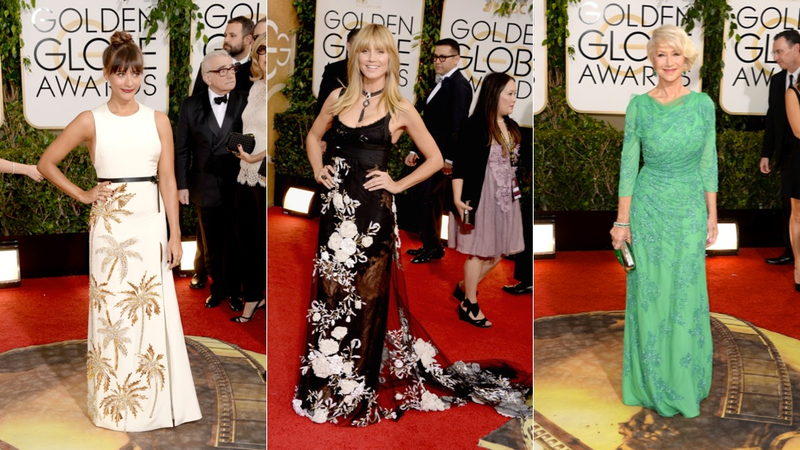 Illustration for article titled All the Looks From the Golden Globes Red Carpet